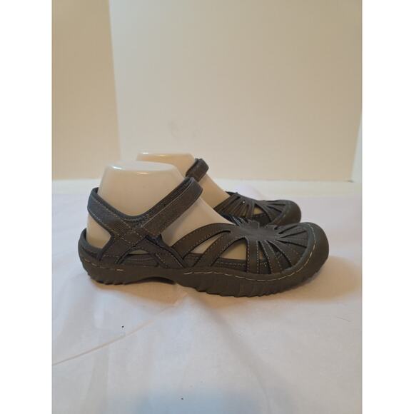 Jambu J Sport Poppy Gray Women's 8 M Sandals With Ankle Strap - Picture 9 of 13